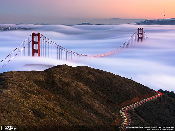 A Love Mysterious-National Geographic Wallpaper, Puente Golden Gate, California, Fondo de pantalla HD