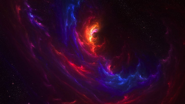 kosmische kunst, weltraum, weltraumkunst, sternen, planet, nebel, galaxie, HD-Hintergrundbild