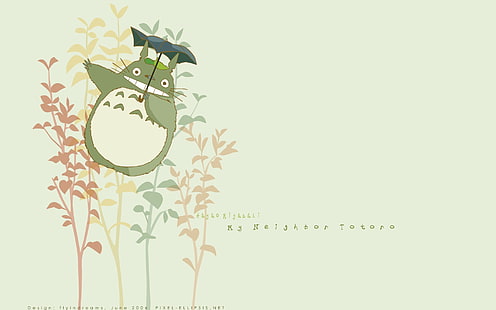 My Neighbor Totoro, Studio Ghibli, Wallpaper HD HD wallpaper