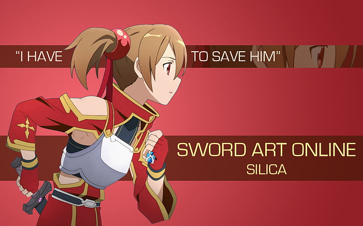 Sword Art Online, Keiko Ayano, Silica (Sword Art Online), HD tapet
