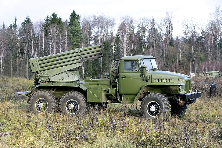 grön raket launcher truck, skog, system, brand, jet, 
