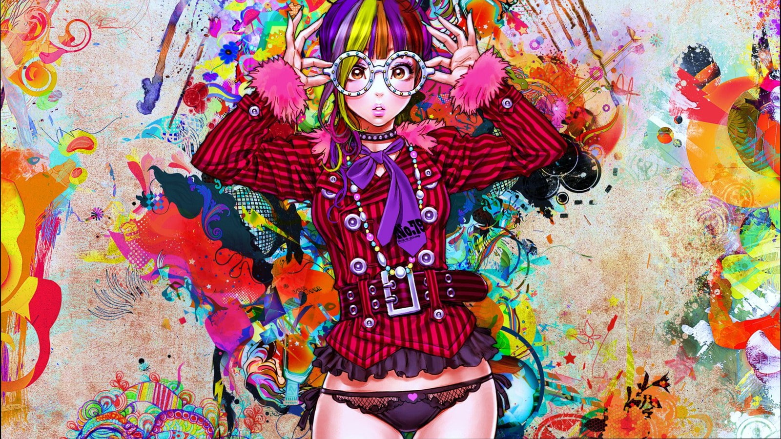 18++ Colourful Anime Wallpapers - Baka Wallpaper