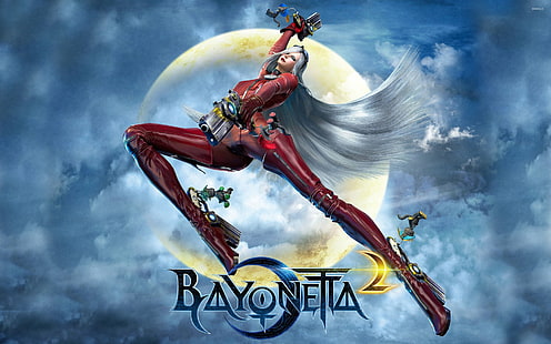 วิดีโอเกม Bayonetta 2 จีนน์ (Bayonetta), วอลล์เปเปอร์ HD HD wallpaper