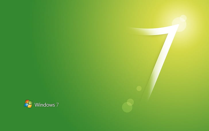 Windows 7, Green, White, Os, HD wallpaper | Wallpaperbetter