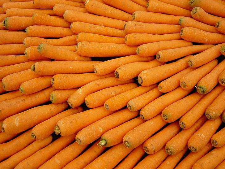 orange carrots, Food, Carrot, HD wallpaper