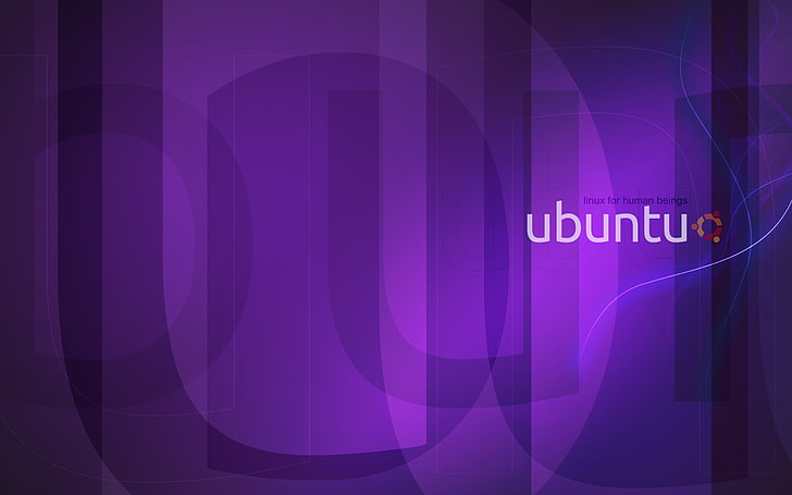 Ubuntu In Violet、Ubuntuの壁紙、コンピューター、Linux、コンピューター、linux ubuntu、紫、 HDデスクトップの壁紙