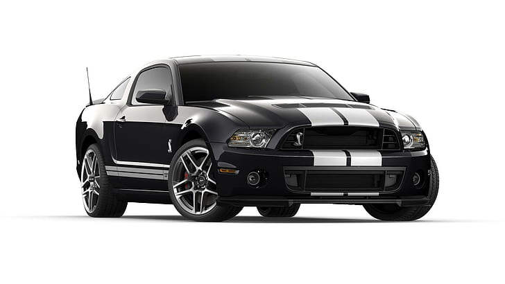 Ford Shelby Mustang GT500, 2014 shelby mustang gt500, кола, HD тапет