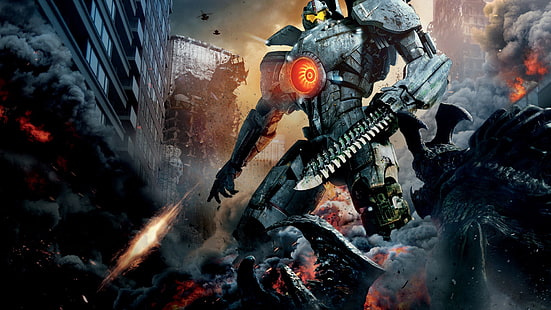 Pacific Rim Giant Robot HD, movies, robot, giant, pacific, rim, HD wallpaper HD wallpaper