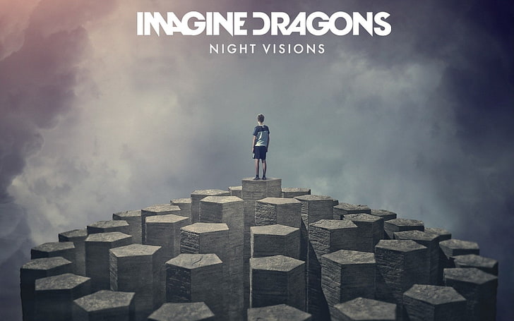 Affiche Imagine Dragons Night Visions, Groupe (Musique), Imagine Dragons, Fond d'écran HD