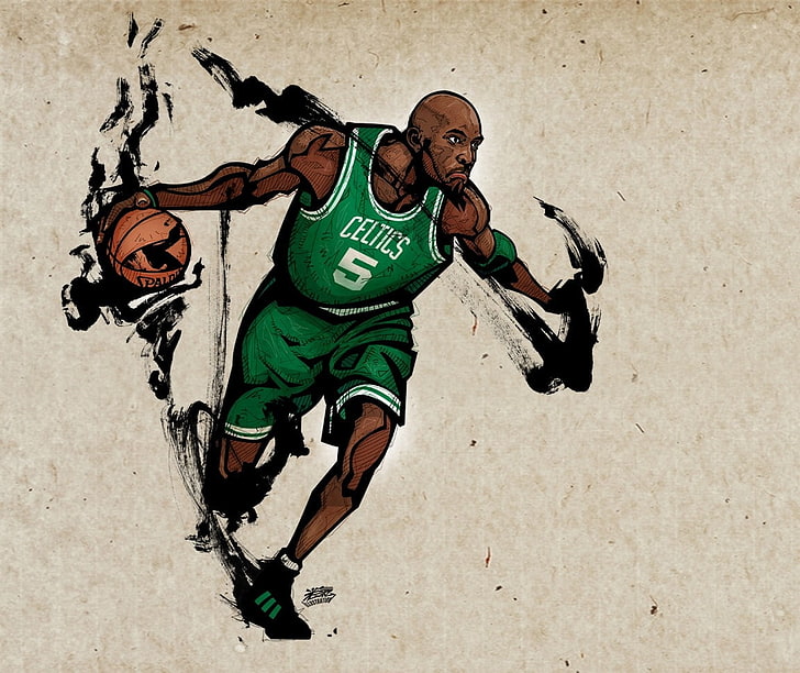 НБА баскетбол Кевин Гарнетт Бостон Селтикс 1152x969 Спорт Баскетбол HD Art, NBA, баскетбол, HD обои