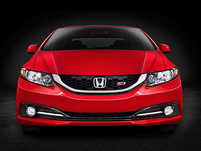Honda Civic Sedan, 2013 г. Honda Civic Si, автомобиль, HD обои HD wallpaper
