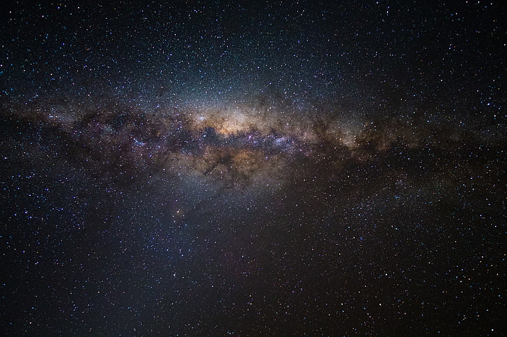 Via Láctea 4k imagens de alta qualidade, HD papel de parede