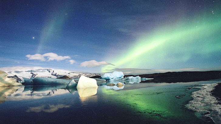 Sfondo HD di Aurora boreale-Foto, Sfondo HD