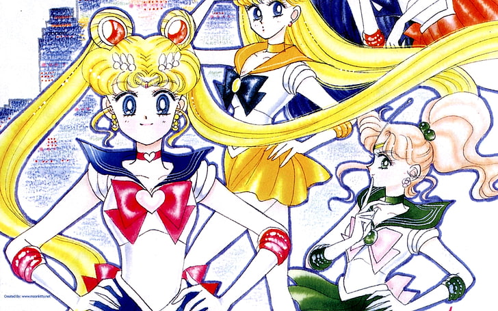 lita makoto Inner Senshi Anime Sailor Moon HD Art , Manga, Sailor Jupiter, mina, minako, Lita, Makoto, HD wallpaper
