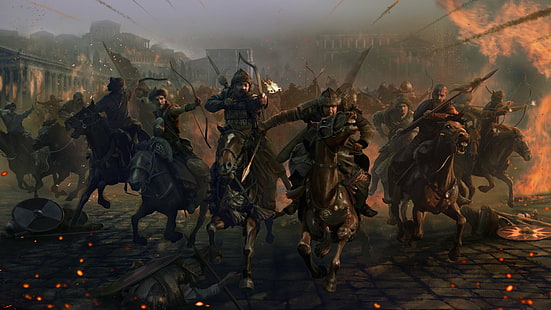 Total War, Total War: Attila, HD tapet HD wallpaper
