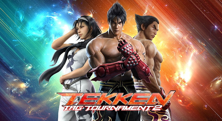 Sfondo di Tekken Tag Tournament 2 HD, poster di Tekken Tag Tournament 2, Giochi, Altri giochi, 2012, tekken tag torneo 2, jin kazama, jun kazama, Sfondo HD