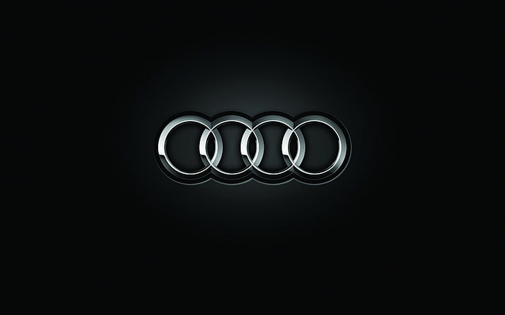 Logo, Audi, HD wallpaper