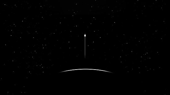 stars wallpaper, simple, simple background, minimalism, black background, space, HD wallpaper HD wallpaper