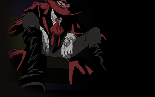 hellsing alucard vampyrer Anime Hellsing HD Art, alucard, hellsing, vampyrer, HD tapet HD wallpaper