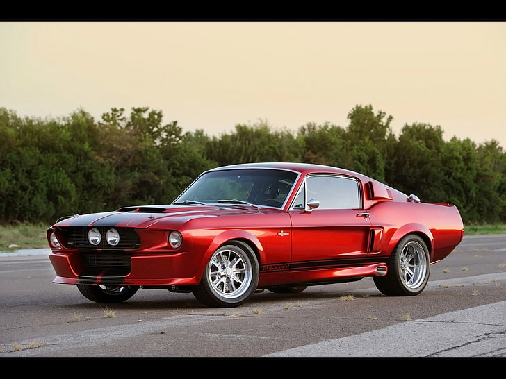 Ford, Ford Mustang Shelby GT500, Ford Mustang GT, Sfondo HD