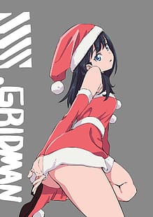  SSSS.GRIDMAN, anime, anime girls, Takarada Rikka, HD wallpaper HD wallpaper