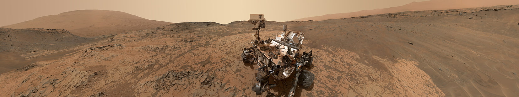 пустиня, НАСА, космос, робот, планета, камък, кафяво, Марс, Роувър, HD тапет HD wallpaper