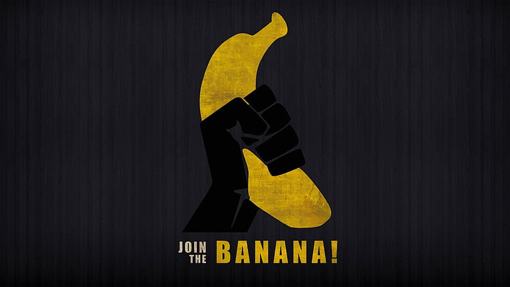 الموز والشعار، خلفية HD