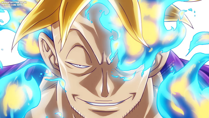 Anime, One Piece, Marco (One Piece), Tapety HD