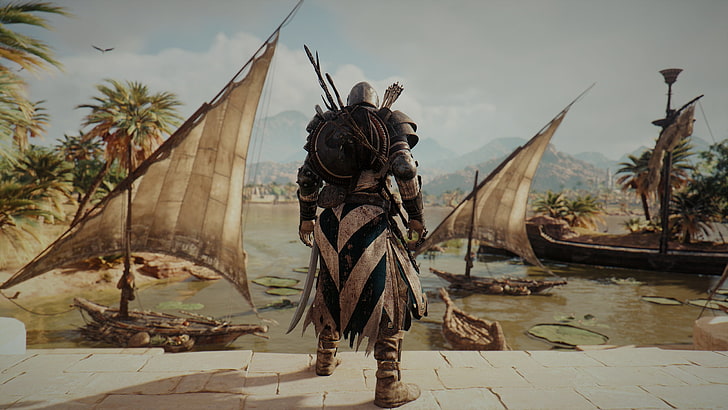 Assassin's Creed, Videospiele, Bayek, Ubisoft, Assassins Creed: Origins, HD-Hintergrundbild