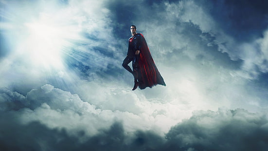 Superman, Man Of Steel, Henry Cavill, HD wallpaper HD wallpaper