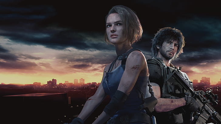 Resident ondska 3, Resident Evil, Jill Valentine, HD tapet