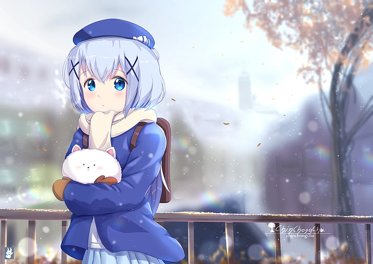 Anime, Ist der Orden ein Kaninchen ?, Chino Kafū, HD-Hintergrundbild