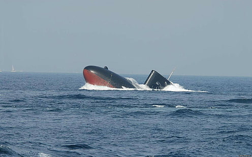 подводная лодка, море, транспортное средство, военные, HD обои HD wallpaper