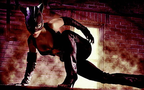 Halle Berry Catwoman, Halle, Berry, Catwoman, HD papel de parede HD wallpaper