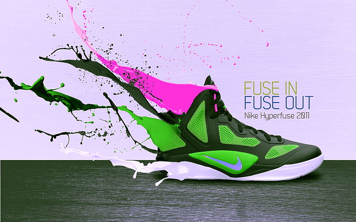 advertising, logo, nike, poster, product, products, shoes, sneakers, sports, HD wallpaper