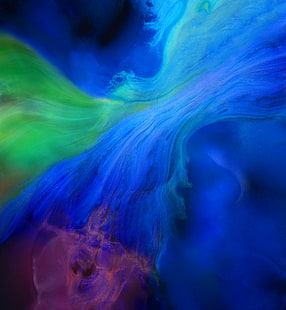 abstract, Color Burst, colorato, forme, arte digitale, Sfondo HD HD wallpaper