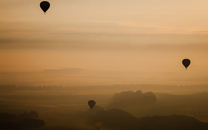 Luftballons HD, Natur, Luftballons, HD-Hintergrundbild