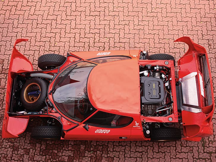 Outdoor, The view from the top, Lancia, 1973, Classic cars, Engine compartment, Stratos, High Fidelity, The trunk, Bertone, Marcello Gandini, The monocoque, HD wallpaper