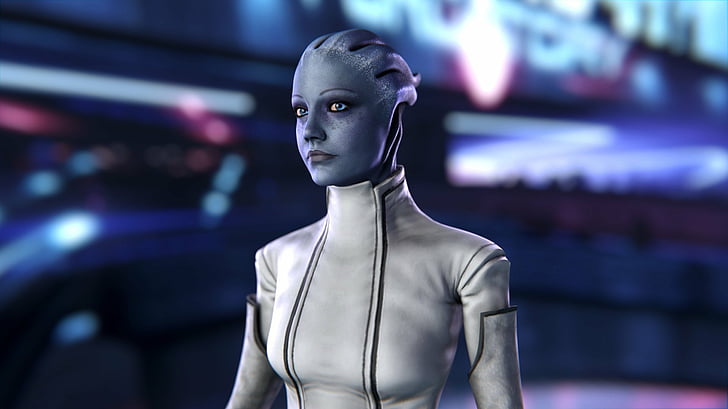 Mass Effect, Liara T'Soni, Fondo de pantalla HD
