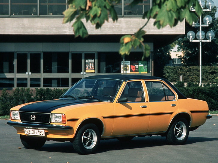 1975 81, Ascona, Opel, s r, HD тапет