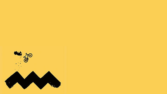 Minimalismus, Charlie Brown, Erdnüsse (Comic), HD-Hintergrundbild HD wallpaper