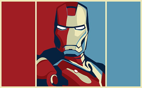 Marvel Iron Man иллюстрация, железный человек, чудо, комикс, комикс, HD обои HD wallpaper