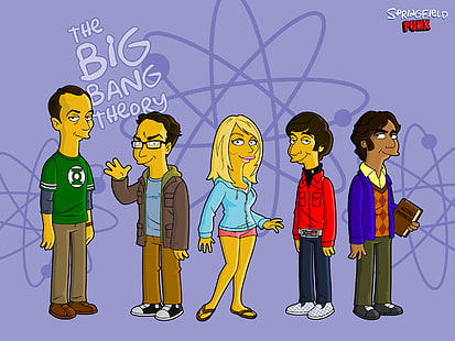 Knall, Big, Simpsons, Theorie, HD-Hintergrundbild HD wallpaper