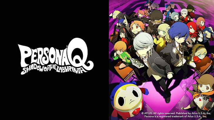 Personaq shadow of the Labvrinth digital wallpaper, Persona series, anime, video games, HD wallpaper