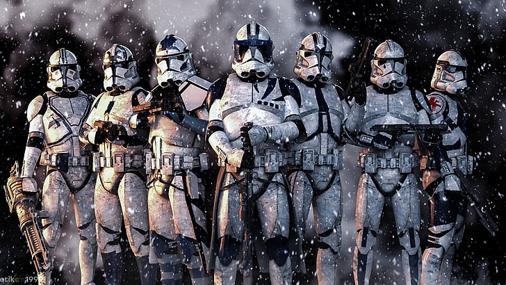 Star Wars, Armor, Gun, Helmet, Soldier, Stormtrooper, HD wallpaper