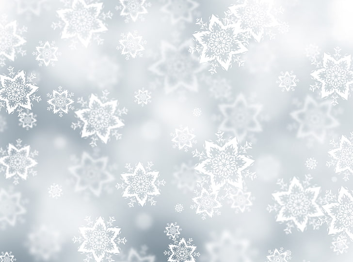 雪片のテクスチャ、白と灰色の雪片の壁紙、休日、新年、雪片、テクスチャ、 HDデスクトップの壁紙