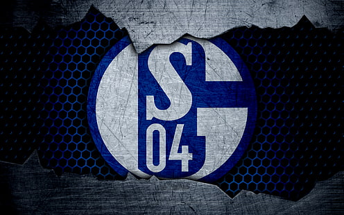 Fußball, FC Schalke 04, Logo, HD-Hintergrundbild HD wallpaper