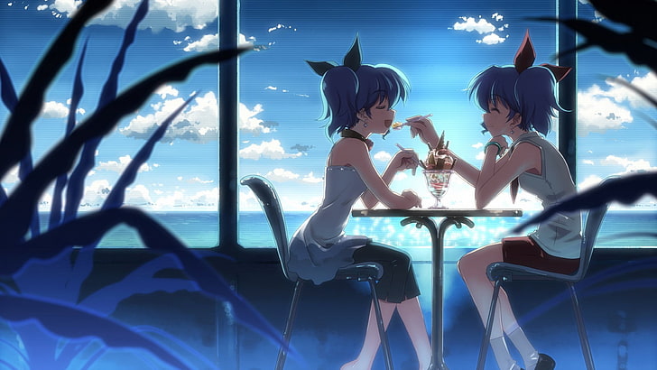 Anime, DJ Max, Anime Girls, HD-Hintergrundbild