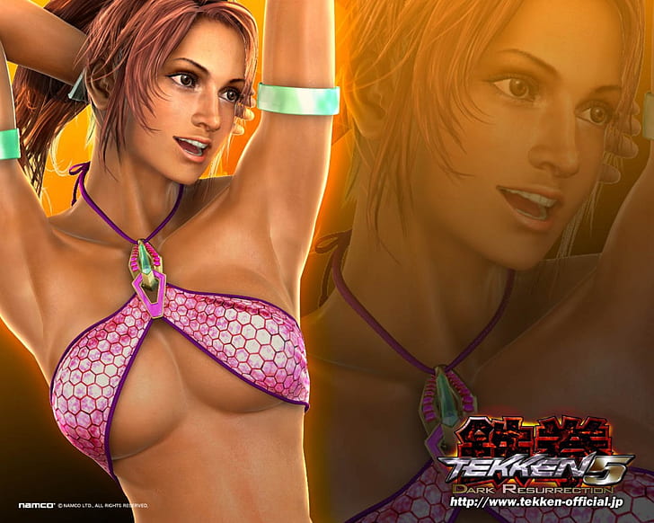 Tekken 5 Christie Monteiro 1024x819 Видеоигры Tekken HD Art, Tekken 5, Кристи Монтейру, HD обои