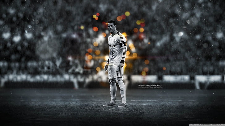 Cristiano Ronaldo, fútbol, Fondo de pantalla HD